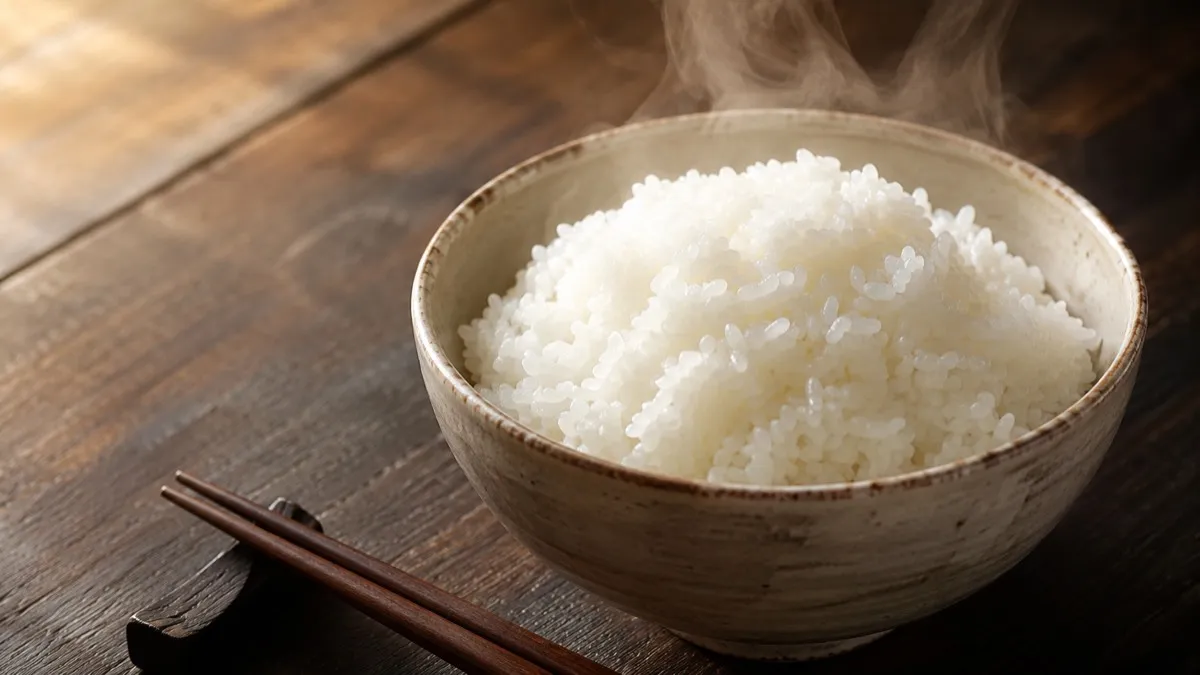 炊きたての白いご飯